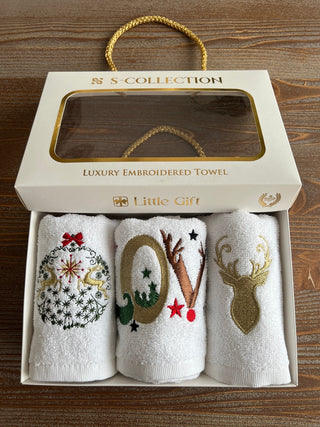 Special Design Gift Towel Set - Colorful Embroidered